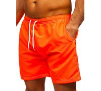 BOLF Herren Badehose Badeshorts Schwimmshorts Boardshorts Sporthose Beachwear Kurze Hose Schnelltrocknend Farbweschel Wassersport Strandshorts Sommer HN101 Orange(Dunkel) 3XL [7G7]