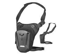 Bolsa De Pierna para Moto - Bolsa para Pierna Motocicleta, Riñonera Impermeable Ajustable, Bolsas Hombro Y Muslo Con Cremallera | para Ciclismo Senderismo Viaje Exterior Bicicleta Escalada Compras