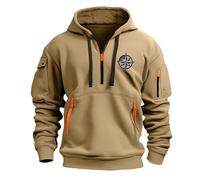 BOLUOBAO Hoody Herren mit Kapuze,Kapuzenpullover Langarm Sweatjacke Herren mit Kapuze Sport Hoodie Sweatshirt Warm Pullover Baggy Freizeitjacke,S-5XL