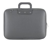 Bombata Mediobombata Classic Aktentasche für 13 Zoll Laptop, Grau