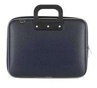 Bombata Mediobombata Classic Aktentasche für 13 Zoll Laptop, Marine Blau