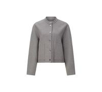 Bomber Jacket Splittable Wool Silber 34