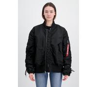 Alpha Industries - CWU MA-1 Bomber Bomberjacke für Frauen - Größe S/M - Schwarz