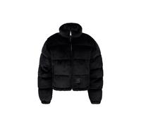 Bomberjacke ALPHA INDUSTRIES "Alpha Industries Women - Cold Weather Jackets Fur Puffer Women" Gr. M, schwarz, Damen, Shell/Lining: 100% Nylon, Filling: 100% Polyester, Fur: 100% Acrylic, Jacken (15666