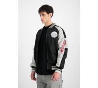 Bomberjacke ALPHA INDUSTRIES "Alpha Industries Men - Bomber Jackets" Gr. XL, schwarz (black) Herren Jacken (88313647-XL) black