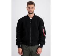 Alpha Industries MA-1 Teddy Bomberjacke für Herren Black