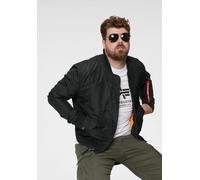 Alpha Industries Herrenjacke MA-1 TT - Schwarz - Größe 2XL