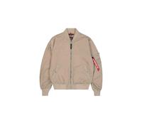 Bomberjacke ALPHA INDUSTRIES "MA-1 TT Light", Herren, Gr. 3XL, beige (vintage sand), Obermaterial: 100% Nylon, Futter: 100% Nylon, Jacken Bomberjacke (54279845-XXXL)