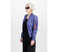 Bomberjacke ALPHA INDUSTRIES "MA-1 TT Light Slim W", Damen, Gr. XS, lila (night lila), Shell: 100% Nylon. Lining: 100% Nylon, Jacken Bomberjacke (27817765-XS) night lila