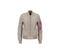 Alpha Industries MA-1 TT Light Bomberjacke Größe S Beige