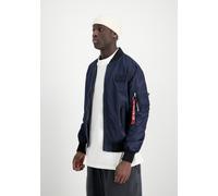 Bomberjacke ALPHA INDUSTRIES "MA-1 TTC Light", Herren, Gr. S, blau (ultra navy), Obermaterial: 100% Nylon, Futter: 100% Nylon, Jacken Bomberjacke (89471732-S) ultra navy