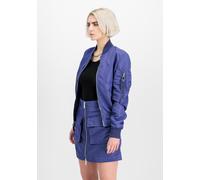 Bomberjacke ALPHA INDUSTRIES "Alpha Industries Women - Bomber Jackets MA-1 VF LW Wmn", Damen, Gr. M, night lila, Obermaterial: 100% Nylon, Futter: 100% Nylon, Jacken (10738546-M) night lila