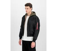Alpha Industries Ma-1 Vf Nasa Jacke 3XL All Black
