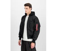 Alpha Industries Herren MA-1 Zip Hood Backprint Bomber Jacket