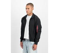 Bomberjacke ALPHA INDUSTRIES "Ripstop Flying Jacket Light", Herren, Gr. XL, schwarz, Shell: 100% Nylon. Lining: 100% Polyester, Jacken Bomberjacke (54912433-XL) schwarz