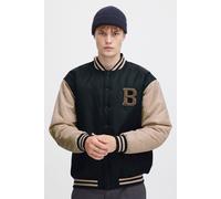 Bomberjacke BLEND "BHCoby", Herren, Gr. XL, schwarz, 100% Nylon, unifarben, regular fit hüftlang, Rippbündchen, Jacken Bomberjacke, Lässige Bomberjacke (72566657-XL) schwarz