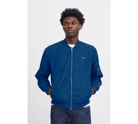 Bomberjacke BLEND "BHJacket", Herren, Gr. L, navy peony, 100% Polyester, unifarben, regular fit normal, normaler offener Saum, Jacken Bomberjacke, Lässige Bomberjacke mit Badge (29582818-L) navy peony