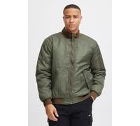 Bomberjacke BLEND "BHOuterwear", Herren, Gr. L, deep forest, 100% Nylon, unifarben, regular fit normal, Rippbündchen, Jacken Bomberjacke, Lässige Bomberjacke (33702359-L) deep forest