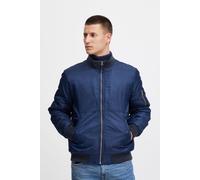 Bomberjacke BLEND "BHOuterwear", Herren, Gr. L, marineblaus, 100% Nylon, unifarben, regular fit normal, Rippbündchen, Jacken Bomberjacke, Lässige Bomberjacke (91667809-L) marineblaus