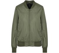 Bomberjacke BRANDIT "Brandit Brandit Women Jula Bomberjacket", Damen, Gr. 3XL, olive, 100% Polyester, unifarben, normal, amerikanischer Ausschnitt, Jacken Bomberjacke (82553028-XXXL) olive