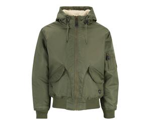 Bomberjacke BRANDIT "Brandit Herren CWU Jacket hooded", Herren, Gr. 5XL, olive, 100% Polyamid, unifarben, normal, ohne Ausschnitt, Jacken Bomberjacke (79968350-5XL) olive