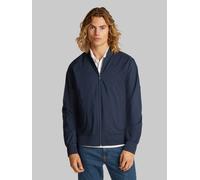 Bomberjacke CALVIN KLEIN "MATTE BOMBER", Herren, Gr. S, blau (sky captain), Web, Obermaterial: 100% Polyester, unifarben, normal hüftlang, Rundhals, eingesetzt Rippbündchen, Jacken Bomberjacke, Regula