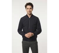 Bomberjacke CINQUE "CIRAPID", Herren, Gr. XL, schwarz (dunkelblau), Web, Obermaterial: 100% Polyester, unifarben, regular fit normal, angesetztes Bündchen, Jacken Bomberjacke, mit College-Kragen, Regu