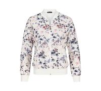 Bomberjacke CLOUD 5IVE "CLOUD 5IVE Cloud 5ive Blouson Bomber Jacket", Damen, Gr. XL, bunt (sanftes weiß), 95% Polyester, 5% Elasthan, normal, amerikanischer Ausschnitt, Jacken Bomberjacke (23887921-XL