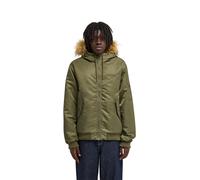 Bomberjacke ELEMENT "Hooded Bomber Jacket", Herren, Gr. XS, kalamata, Obermaterial: 100% Nylon., Jacken Bomberjacke (18412411-XS) kalamata