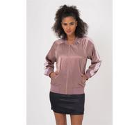 Bomberjacke FRESHLIONS "Aurelia", Damen, Gr. XL, pink, 100% Polyester, unifarben, lang, Rundhals, Jacken Bomberjacke, im sportlichen Design (93890949-XL) pink