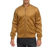 Bomberjacke INDICODE "INFort Wayne", Damen, Gr. M, camel, Web, Obermaterial: 100% Polyester, unifarben, regular fit, hoch geschlossener Ausschnitt, Jacken Bomberjacke (78159241-M)