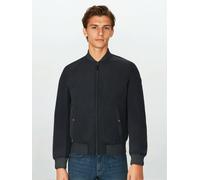 Bomberjacke JOOP "Arik", Herren, Gr. 48, schwarz (dunkelblau), Web, Obermaterial: 100% Polyester, unifarben, regular fit normal, Rundhals, eingesetzt angesetztes Bündchen, Jacken Bomberjacke, Regular