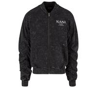 Bomberjacke KARL KANI "Karl Kani Herren", Herren, Gr. XXL, schwarz, 80% Baumwolle, 20% Polyester, normal, ohne Ausschnitt, Jacken Bomberjacke (26795628-XXL) schwarz