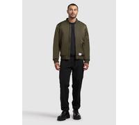 Bomberjacke KHUJO "ADON", Herren, Gr. L, forest grün, 100% Nylon, unifarben, eingesetzt Rippbündchen mit Gummizug, Jacken Bomberjacke (87873026-L) forest grün