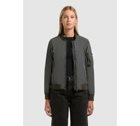 Bomberjacke KHUJO "DENZ", Damen, Gr. L, hazy teal grün, Web, 100% Nylon, vintage, eingesetzt angesetztes Bündchen, Jacken Bomberjacke (21833868-L) hazy teal grün