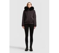 Bomberjacke KHUJO "TYLA", Damen, Gr. S, moody plum, 100% Polyamid, unifarben, eingesetzt Rippbündchen mit Windstopper, Jacken Bomberjacke (10958058-S) moody plum