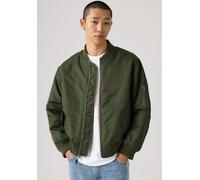 Levi's® Relaxed Fit Bomberjacke mit Pattentaschen Modell 'MA-1 BOMBER' in Oliv, Größe M