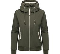 Bomberjacke mit Kapuze "Oggie Warm" Dark Olive XXL