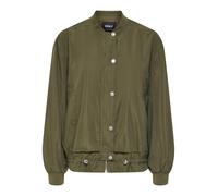Bomberjacke ONLY "ONLBASTO BOMBER JACKET OTW NOOS", Damen, Gr. S, grape leaf, Web, Obermaterial: 100% Polyester, unifarben, hüftlang, Jacken Bomberjacke, Baseball Style (11801605-S) grape leaf