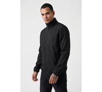 Bomberjacke ONLY & SONS "ONSODENSE SOFTSHELL BOMBER JACKET OTW OT", Herren, Gr. M, schwarz, Web, Obermaterial: 100% Polyester, unifarben, regular fit, Jacken Bomberjacke (75801016-M) schwarz