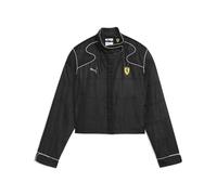Bomberjacke PUMA "Scuderia Ferrari HP Premium Jacke Damen", Damen, Gr. L, schwarz, Obermaterial: 100% Polyester; Futter: 100% Polyester; Füllung: 100% Polyester; Seitentasche - Oben: 100% Polyester; S