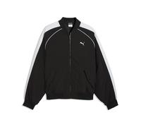 Bomberjacke PUMA "T7 Bomberjacke Erwachsene", Herren, Gr. L, schwarz, Obermaterial: 100% Nylon. Futter: 100% Polyester. Füllung: 100% Polyester. Rippe: 94% Baumwolle, 6% Elasthan. Einsatz: 100% Polyes