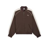 Bomberjacke PUMA "T7 Bomberjacke Erwachsene", Herren, Gr. XXL, chocolate braun, Obermaterial: 100% Nylon. Futter: 100% Polyester. Füllung: 100% Polyester. Rippe: 94% Baumwolle, 6% Elasthan. Einsatz: 1