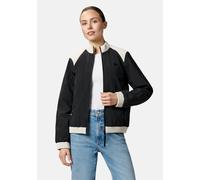 Bomberjacke RAGWEAR "Chenna Summer YOUMODO", Damen, Gr. S (36), schwarz, Obermaterial: 100% Nylon; Innenfutter: 100% Polyester; Wattierung: 100% Polyester, lässig geschnitten hüftlang, hoch geschlosse