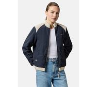 Bomberjacke RAGWEAR "Chenna Warm YOUMODO", Damen, Gr. XL (42), blau (navy), Obermaterial: 100% Nylon. Innenfutter: 100% Polyester. Wattierung: 100% Polyester, loose fit hüftbedeckend, Ärmel ohne Ärmel