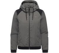 Bomberjacke RAGWEAR "Chinta Warm YOUMODO", Damen, Gr. XXXL(46), grau, Obermaterial: 100% Nylon; Innenfutter: 100% Polyester; Wattierung: 100% Polyester, loose fit hüftbedeckend, Ärmel ohne Ärmelschlit