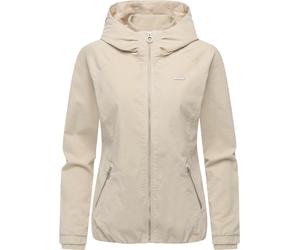 Bomberjacke RAGWEAR "Dizzie Cordy YOUMODO", Damen, Gr. M (38), ecru, Obermaterial: 98% Baumwolle, 2% Elasthan. Innenfutter: 100% Polyester, lässig geschnitten hüftlang, hoch geschlossener Ausschnitt,