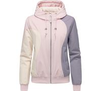 Bomberjacke RAGWEAR "Oggie Block Warm YOUMODO", Damen, Gr. L (40), rosa, Obermaterial: 100% Polyester. Innenfutter: 100% Polyester. Wattierung: 100% Polyester, lässig geschnitten hüftlang, hoch geschl