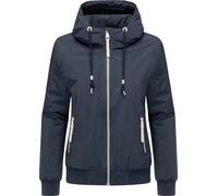 Bomberjacke RAGWEAR "Oggie Warm YOUMODO", Damen, Gr. M (38), blau (navy), Obermaterial: 100% Polyester. Innenfutter: 100% Polyester. Wattierung: 100% Polyester, lässig geschnitten hüftlang, Ärmel ohne