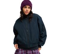 Bomberjacke ROXY "Golden Rise", Damen, Gr. M, blau (anthrazit), Obermaterial: 100% Polyester., Jacken Bomberjacke (53590311-M) anthrazit